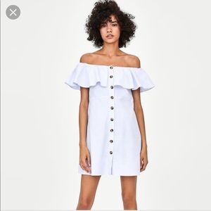 Zara Off the shoulder dress